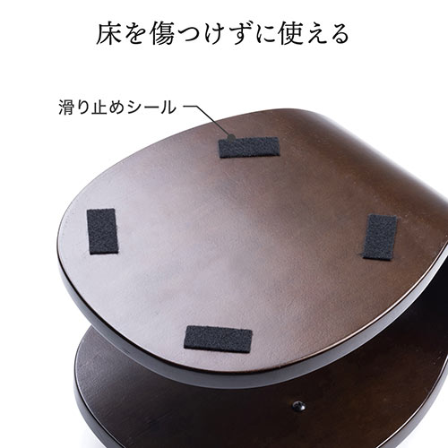 正座椅子 法事 しびれ あぐら 腰痛対策 コンパクト クッション付き 木製 耐荷重100kg
