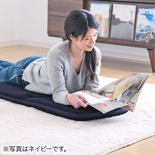アウトレット】折りたたみ座椅子 ファブリック 14段階リクライニング