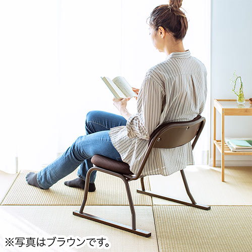 お座敷椅子 かかしさんのJA(農協)通信販売 / 防ダニ仕様 折りたためるゴブラン座敷