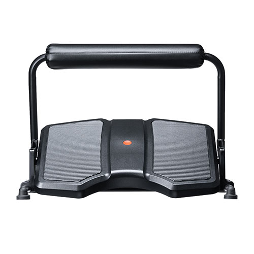 【アウトレット】フットレスト 足置き台 オットマン 耐荷重40kg 無段階角度調節 3段階角度調節