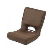 折りたたみ座椅子(メッシュ素材・コンパクト・軽量・こたつ・ブラウン)