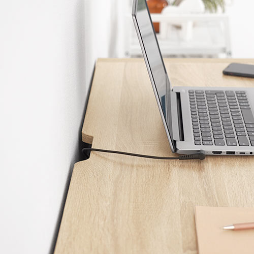 【アウトレット】パソコンデスク(書斎デスク・幅105cm・奥行50cm・引き出し付き・テレワーク・在宅勤務)