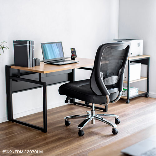 【アウトレット】高耐荷重 メッシュチェア 耐荷重200kg ブラック