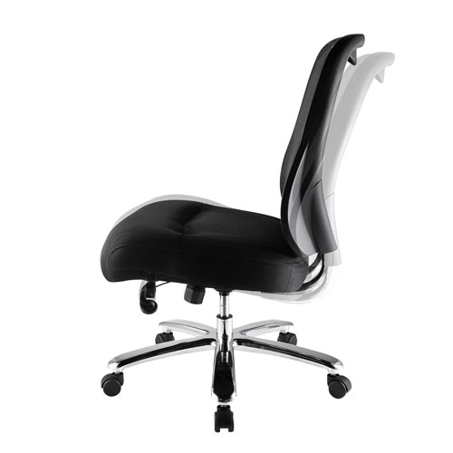 【アウトレット】高耐荷重 メッシュチェア 耐荷重200kg ブラック