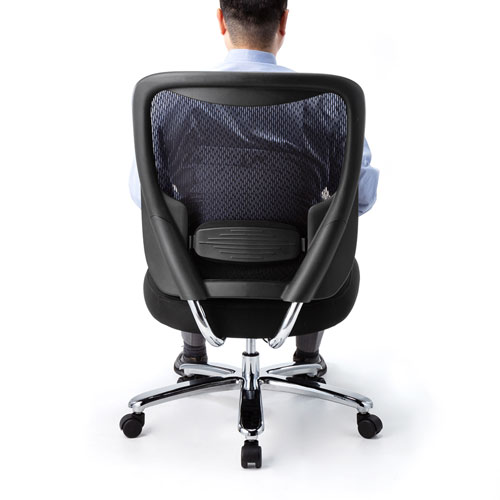 【アウトレット】高耐荷重 メッシュチェア 耐荷重200kg ブラック