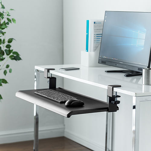 【アウトレット】後付けキーボードスライダー クランプ式