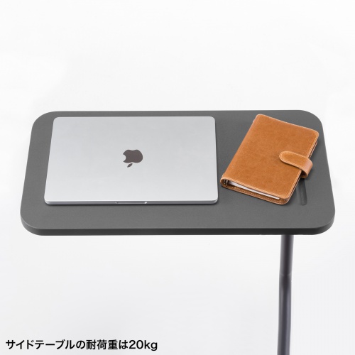 【アウトレット】テーブル付き ミーティングチェア 1脚 オレンジ