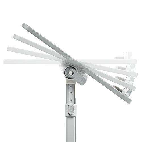 【アウトレット】折りたたみデスク ノートパソコンデスク 高さ調整 角度調整対応 木目調 幅60cm