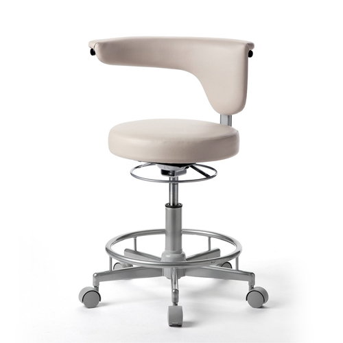 【アウトレット】2WAY メディカルチェア ビニールレザー張り ベージュ