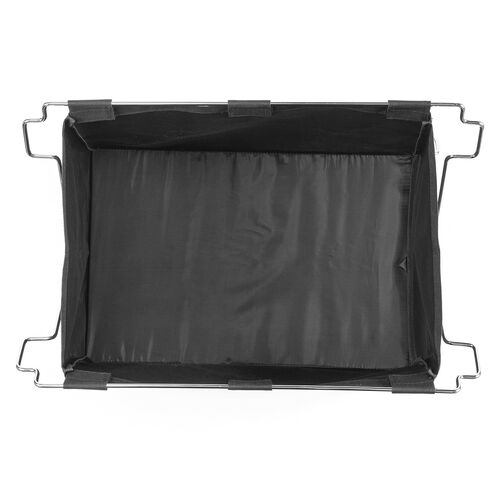 【アウトレット】折りたたみ荷物入れ Lサイズ ブラウン スタッキング可能