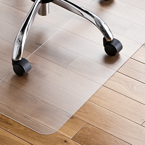 【アウトレット】大型チェアマット 最長180cm×90cm ポリカーボネート素材 半透明 日本製 床保護マット 100-MAT007