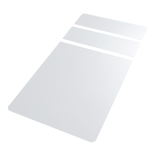 【アウトレット】大型チェアマット 最長180cm×90cm ポリカーボネート素材 半透明 日本製 床保護マット 100-MAT007