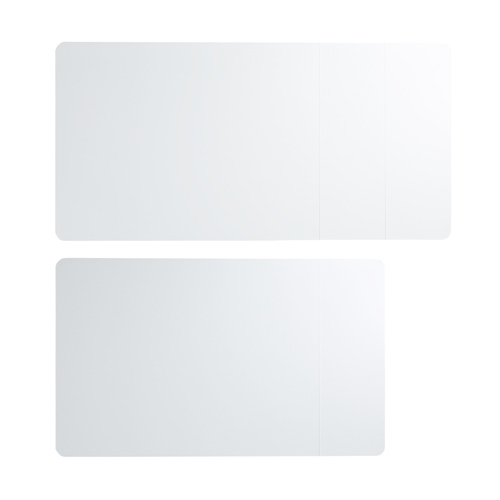 【アウトレット】大型チェアマット 最長180cm×90cm ポリカーボネート素材 半透明 日本製 床保護マット 100-MAT007