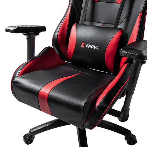 【アウトレット】ゲーミングチェア(高耐荷重150kg ランバーサポート 4D肘 ハイバック 160°リクライニング ウレタンキャスター