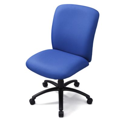 高耐荷重オフィスチェア 耐荷重1kg ロッキング機能付き ブルー Yk T151bl イス王国