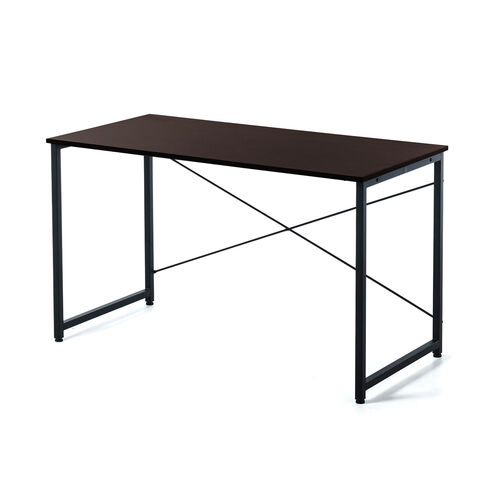 【アウトレット】ワークデスク 幅120cm 奥行60cm ブラウン