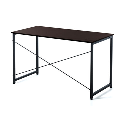 【アウトレット】ワークデスク 幅120cm 奥行60cm ブラウン