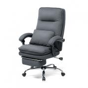 【寝れる椅子】リクライニングチェア(寝れる・オットマン・フットレスト・クッション・ふかふか・座り心地・枕・キャスター・高さ調整・おすすめ) YK-CHM02GY