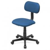 オフィスチェア ワークチェア コンパクト 小さめ 低め シンプル 学習椅子 子供 自宅 ブルー YK-SNC131BL