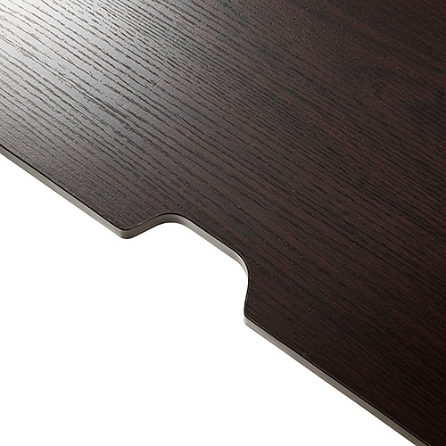 【アウトレット】パソコンデスク 幅100cm ワークデスク 書斎 書斎机 学習机 ブラウン