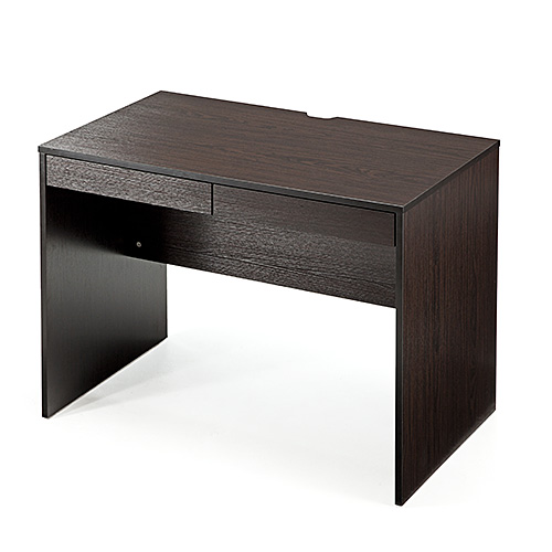 【アウトレット】パソコンデスク 幅100cm ワークデスク 書斎 書斎机 学習机 ブラウン