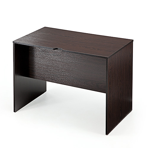 【アウトレット】パソコンデスク 幅100cm ワークデスク 書斎 書斎机 学習机 ブラウン