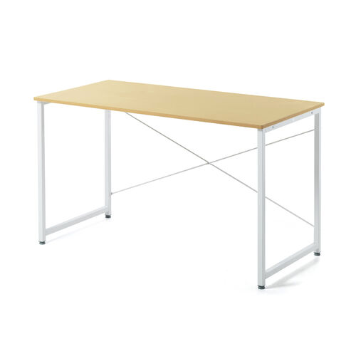 【アウトレット】ワークデスク 幅120cm 奥行60cm ライトブラウン