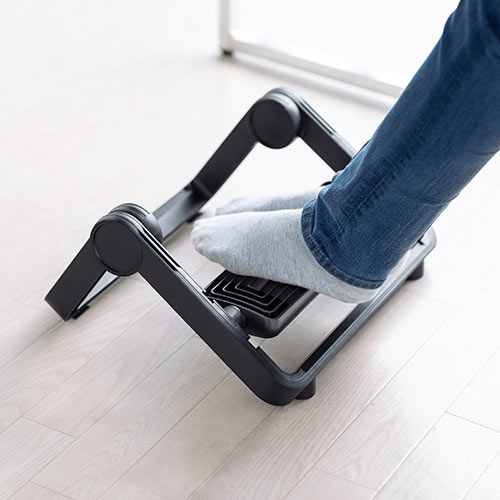 【アウトレット】折りたたみ式 フットレスト 高さ 角度調整