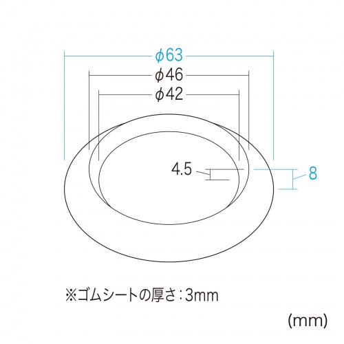 キャスター皿 4個セット