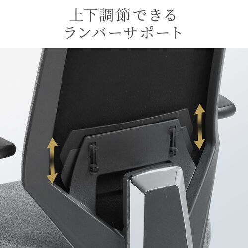 【アウトレット】ファブリックチェア 前傾機能つき ハイバック 4Dアームレスト ヘッドレスト ランバーサポート シンクロロッキング ウレタンキャスター