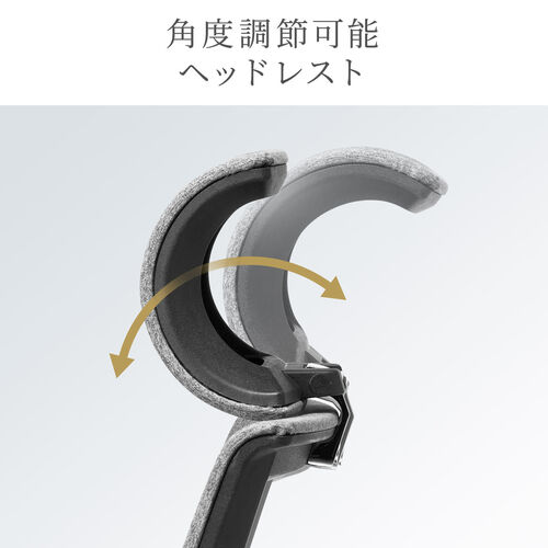 【アウトレット】ファブリックチェア 前傾機能つき ハイバック 4Dアームレスト ヘッドレスト ランバーサポート シンクロロッキング ウレタンキャスター
