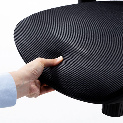 【アウトレット】メッシュチェア(オフィスチェア・ハイバック・ロッキング機能・ハンガー付き・荷物フック)