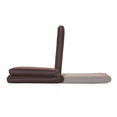 【アウトレット】 折りたたみ座椅子 マイクロファイバー素材 14段階リクライニング 持ち手付き ネイビー