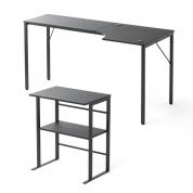 【アウトレット】シェルフデスク(L字デスク・コーナーデスク・木製デスク・PCデスク・ロングデスク・幅140cm・幅160cm・幅200cm)