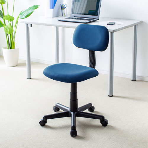 【アウトレット】オフィスチェア パソコンチェア OAチェア ブルー