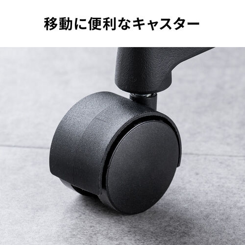【アウトレット】独立型ランバーサポートつき ワークチェア オットマン 跳ね上げ式アームレスト付き ロッキング機構 グレー
