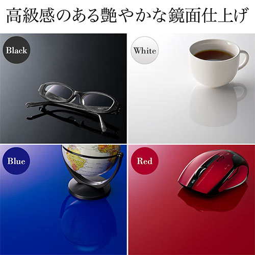 【アウトレット】パソコンデスク W120×D60×H70cm 光沢仕上げ ワークデスク ブラック