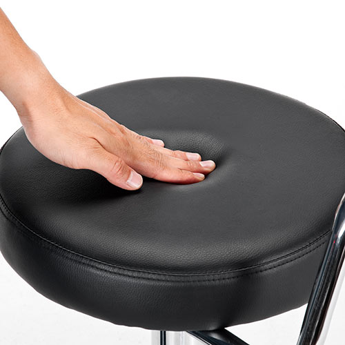 【アウトレット】カウンターチェア バーチェア ブラック 【組立サービス対象品】