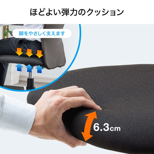 【アウトレット】オフィスチェア(メッシュ・肘なし・ランバーサポート・グレー)