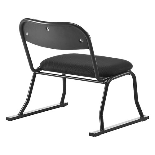 座敷椅子 高座椅子 腰痛対策 スタッキング可能 4脚セット ブラック