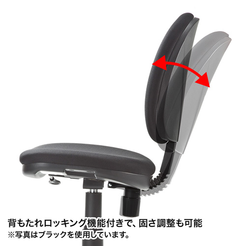 【アウトレット】汚れにくいオフィスチェア(防汚生地・ブルー)