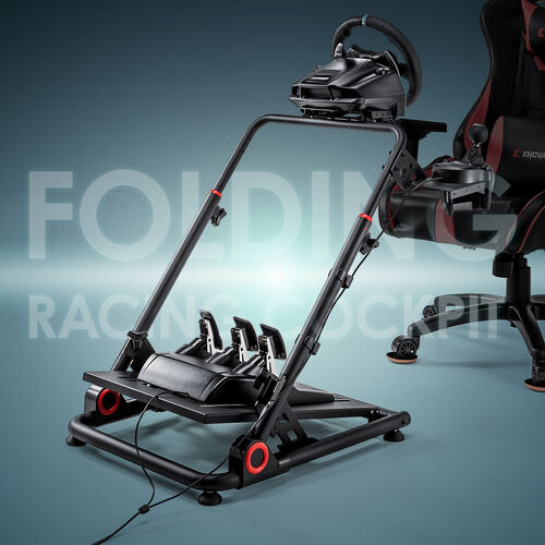 折りたたみ式 レーシングコックピット 
