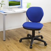 【アウトレット】オフィスチェア(ロッキング機能付・ブルー)