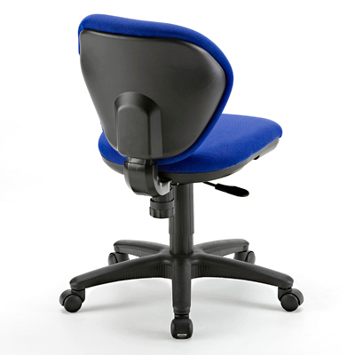 【アウトレット】オフィスチェア(ロッキング機能付・ブルー)