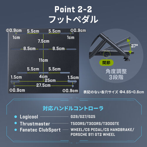 【アウトレット】レーシングコックピット 座面スライド 背もたれリクライニング シフトレバー台付き コンパクトサイズ