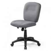 防汚 防傷 オフィスチェア 布張り ロッキング機能 キャスター付き グレー