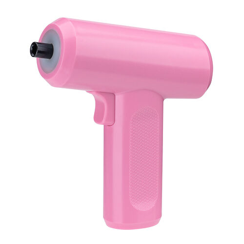 【アウトレット】コードレス電動ドライバー 26-in-1 USB Type-C充電式 LED付き 収納ケース付き ピンク