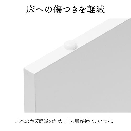 【アウトレット】パソコンデスク(木製・幅100cm×奥行60cm×高さ72cm・ワークデスク・ホワイト)