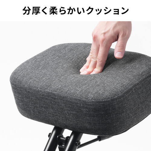 【アウトレット】バランスチェア 高さ 角度調整 キャスター付き クッション付 エルゴノミクス 腰痛 大人 猫背対策