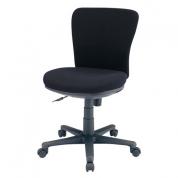 オフィスチェア 事務椅子 モールドウレタン 低ホルムアルデヒド ロッキング機能 ブラック